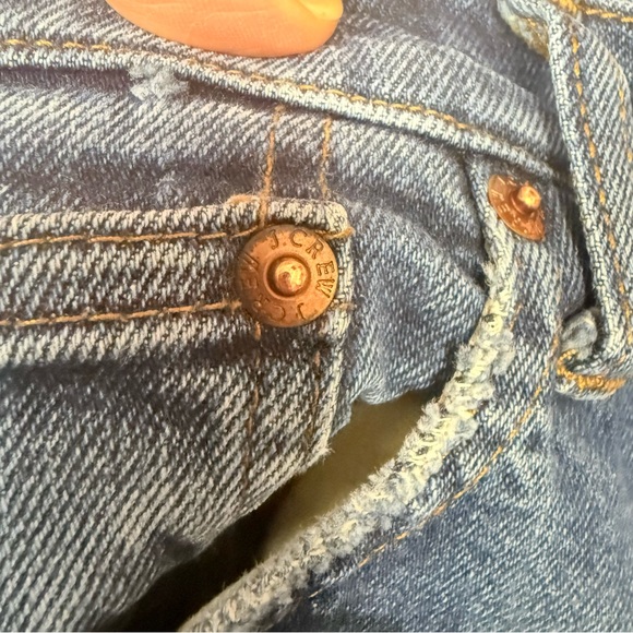 J. Crew selvedge 484 Slim fit jean Vintage Japanese stretch denim size 33 33X30 - Picture 9 of 17